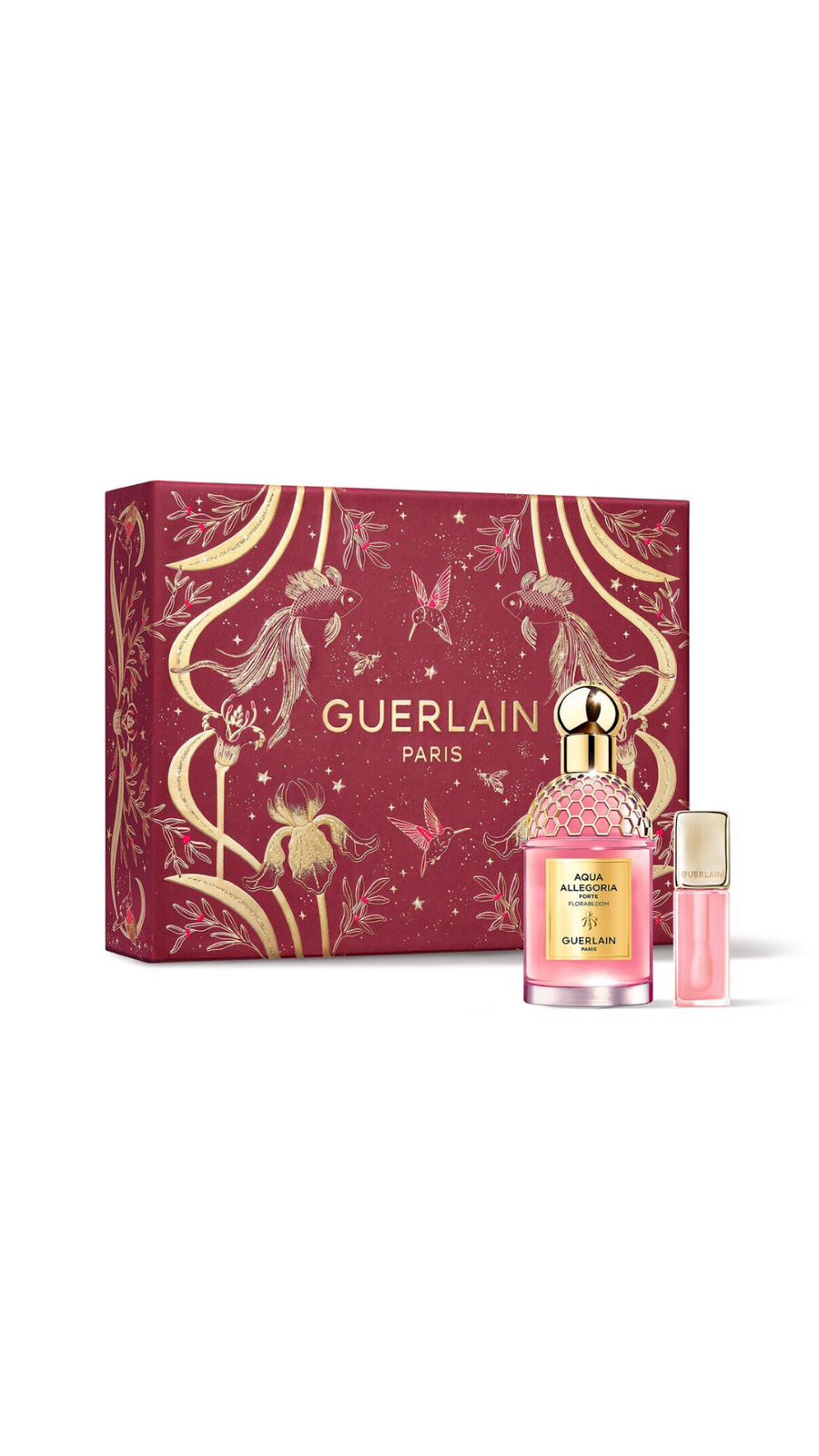 GUERLAIN AQUA ALLEGORIA EAU DE PARFUM & KISSKISS GIFT SET گرلاين مجموعة هدايا للنساء