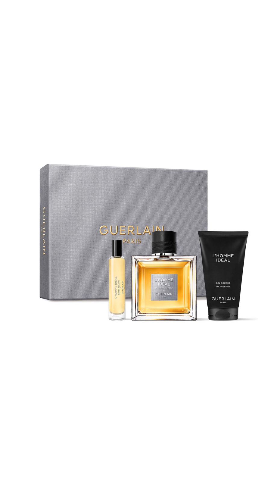 GUERLAIN L' HOMME IDEAL EAU DE TOILETTE گرلاين مجموعة هدايا للرجال