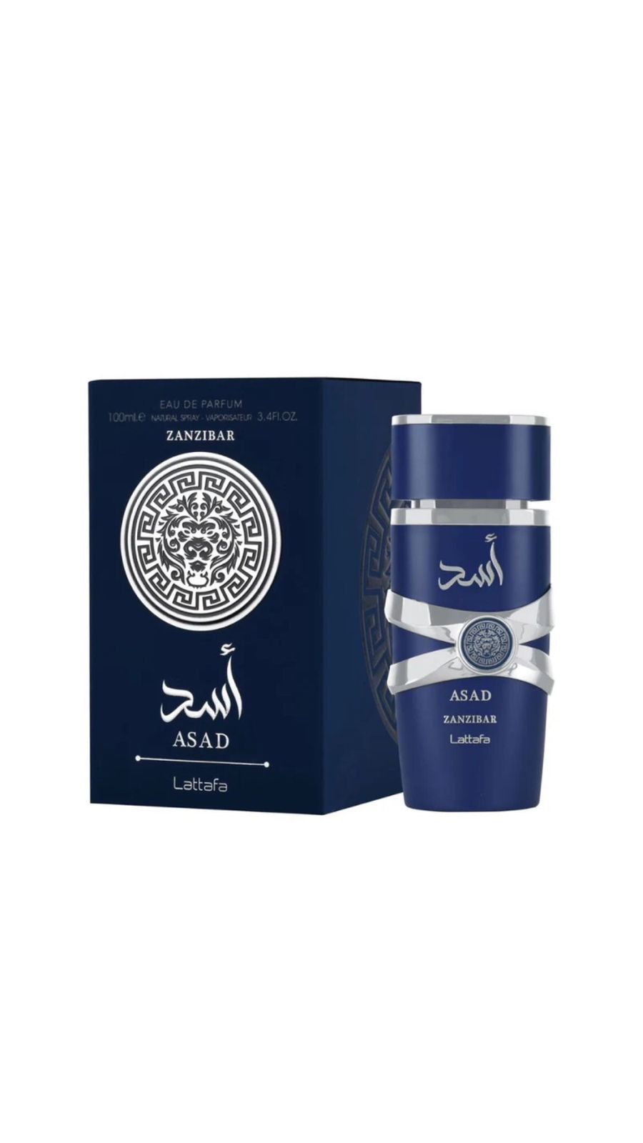 LATTAFA ASAD ZANZIBAR EAU DE PARFUM 100ml لطافة عطر شرقي للرجال
