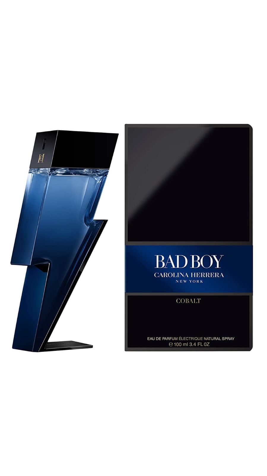CAROLINA HERRERA BAD BOY NEW YORK COBALT EAU DE PARFUM 100ml كارولينا هيريرا عطر للرجال