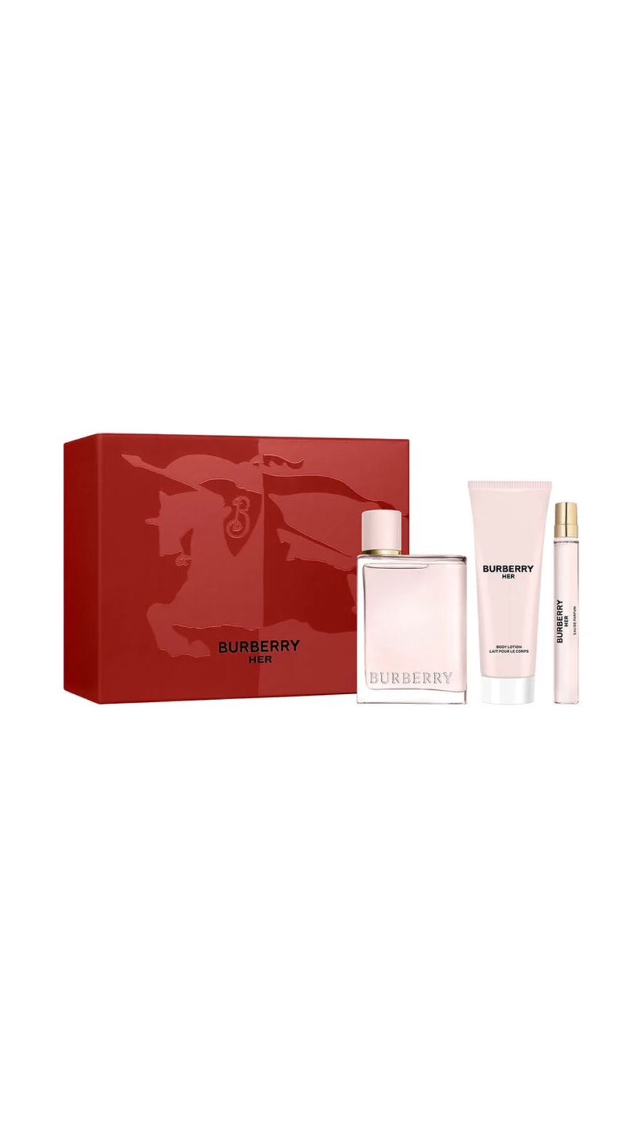 BURBERRY HER EAU DE PARFUM GIFT SET بربري بگج هدايا للنساء