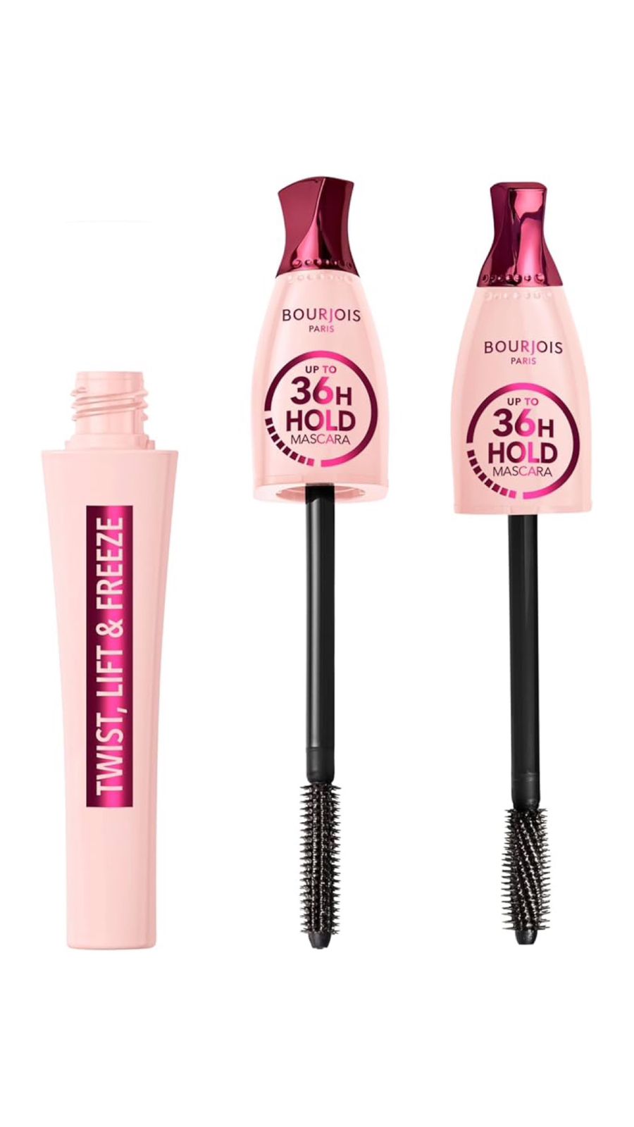 BOURJOIS TWIST, LIFT & FREEZE MASCARA برجواز ماسكارا لتكثيف ورفع الرموش