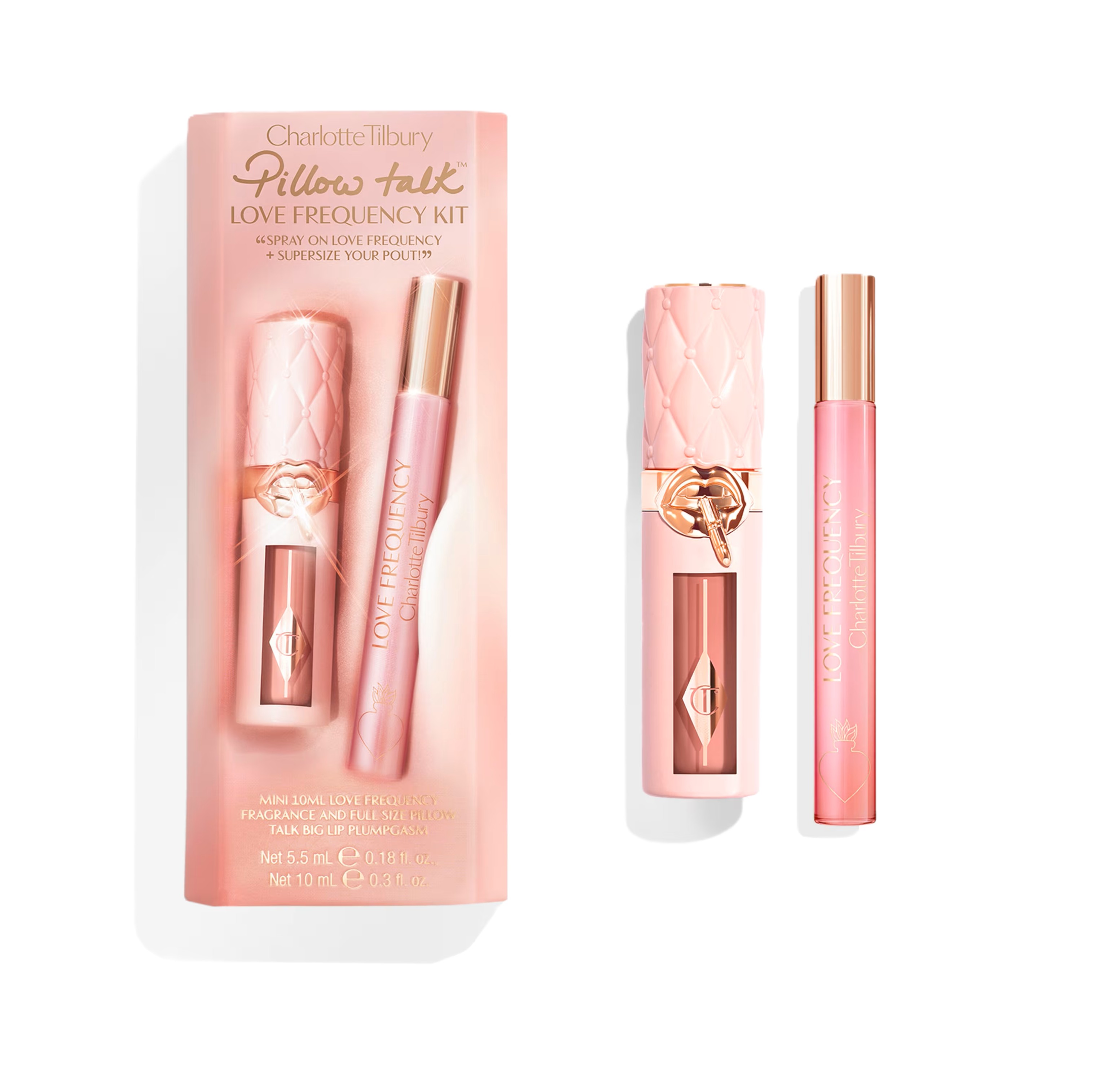 CHARLOTTE TILBURY Pillow Talk Love Frequency Gift Set بكج هدايا للنساء من شارلوت تيلبري