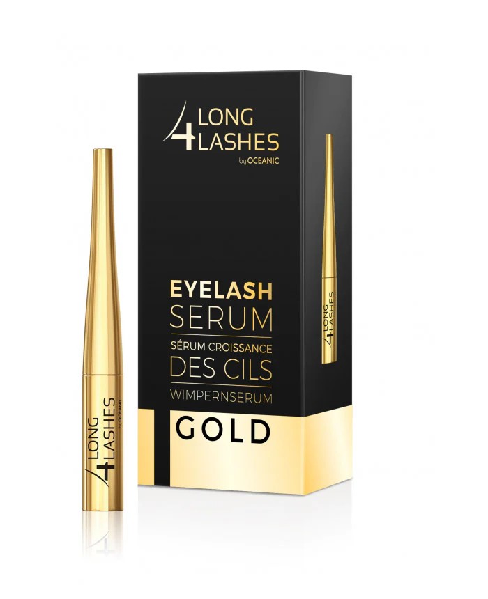 OCEANIC LONG 4 LASHES Eyelash Serum Gold  سيروم للرموش من اوشيانك
