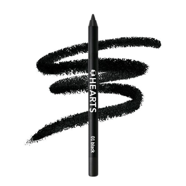 HEARTS Super Longwear Waterproof Eyeliner هارتس محدد عيون مقاوم للماء يدوم طويلاً