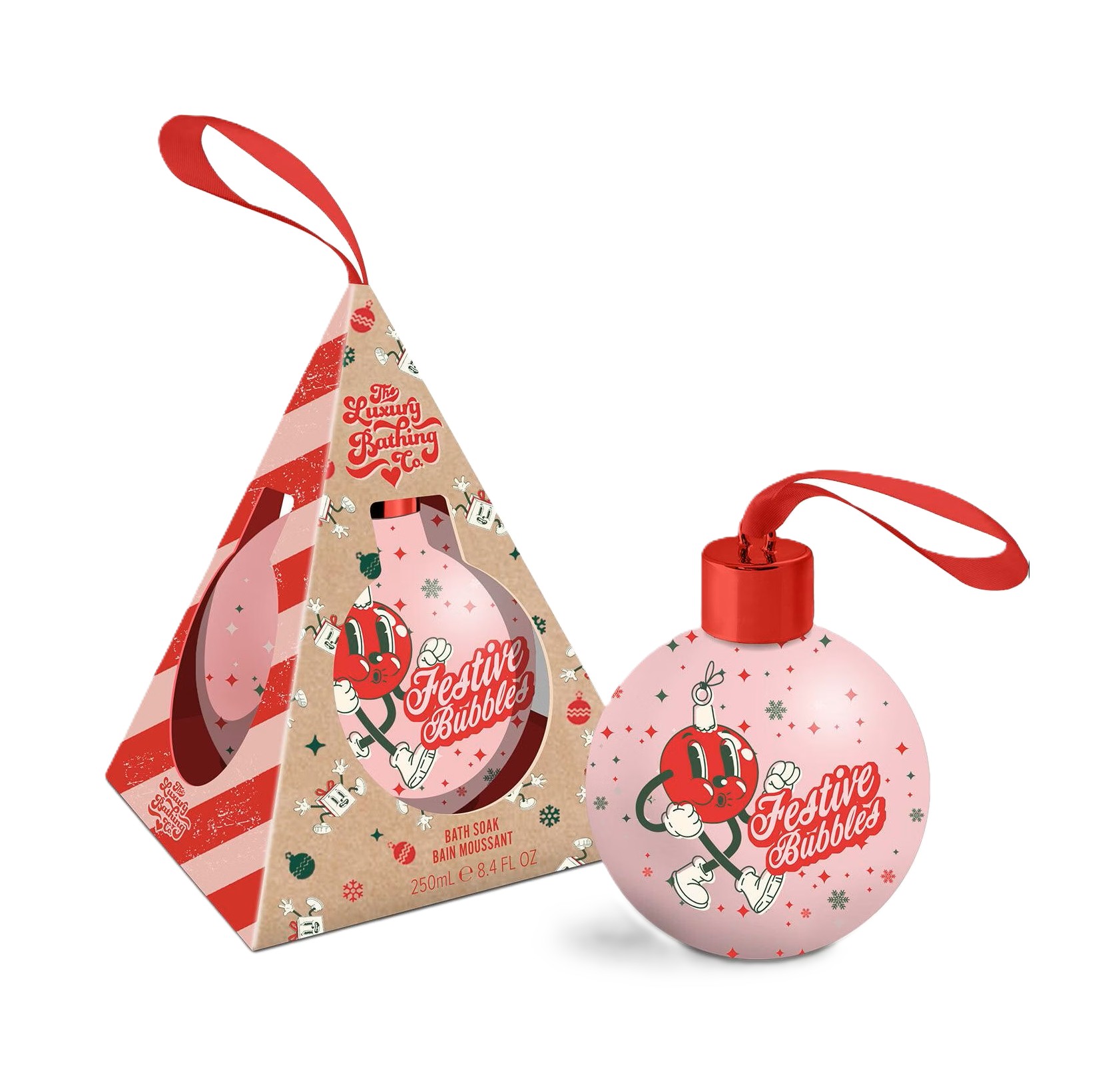 THE LUXURY BATHING Bath Soak Christmas Candy, Cocoa & Vanilla 250ml صابون استحمام برائحة حلوى عيد الميلاد، الكاكاو والفانيليا من ذا لكجري باثنك