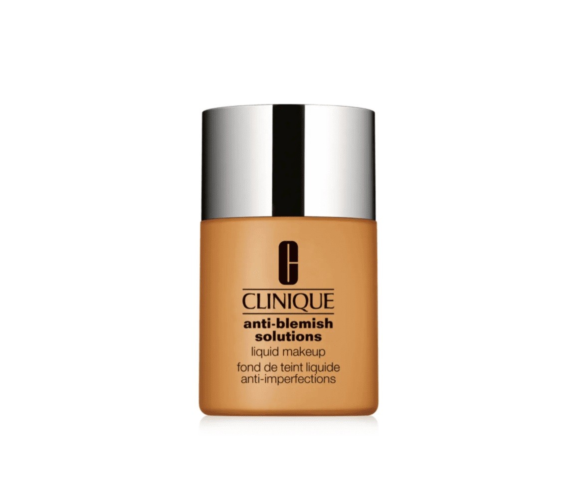 CLINIQUE Anti-Blemish Solutions Liquid Makeup - 18 Fresh Cream Caramel  كريم اساس خافي عيوب من كلينك