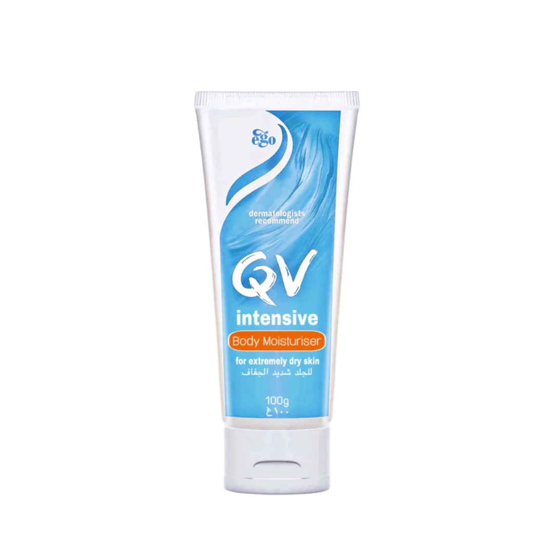 QV Intensive Body Moisture For Extremely Dry skin 100g كيو في مرطب الجسم المكثف للبشرة شديدة الجفاف