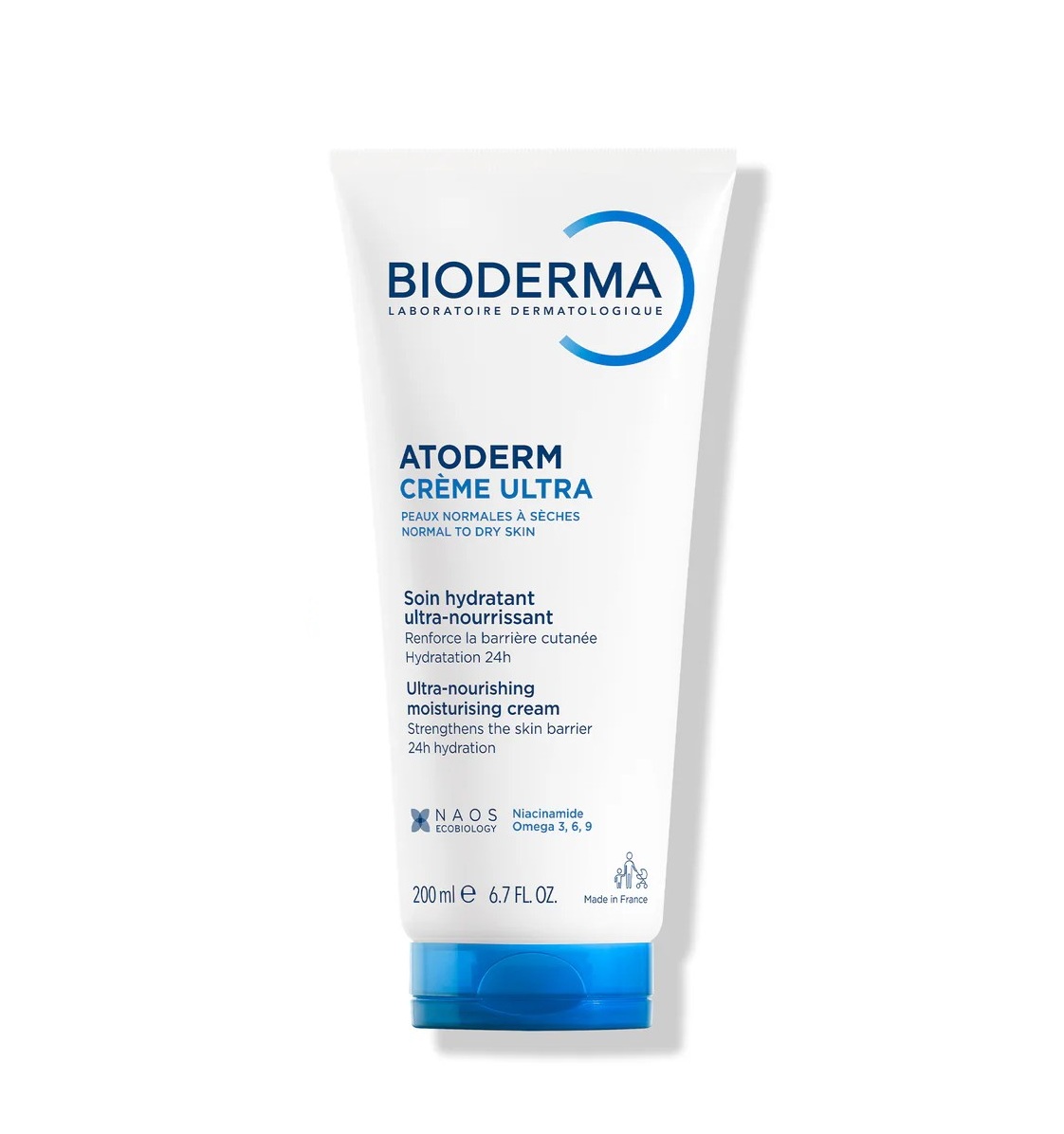 BIODERMA Atoderm Ultra Nourishing Facial Moisturising Cream 200ml بايوديرما كريم أتوديرم المرطب والمغذي للوجه