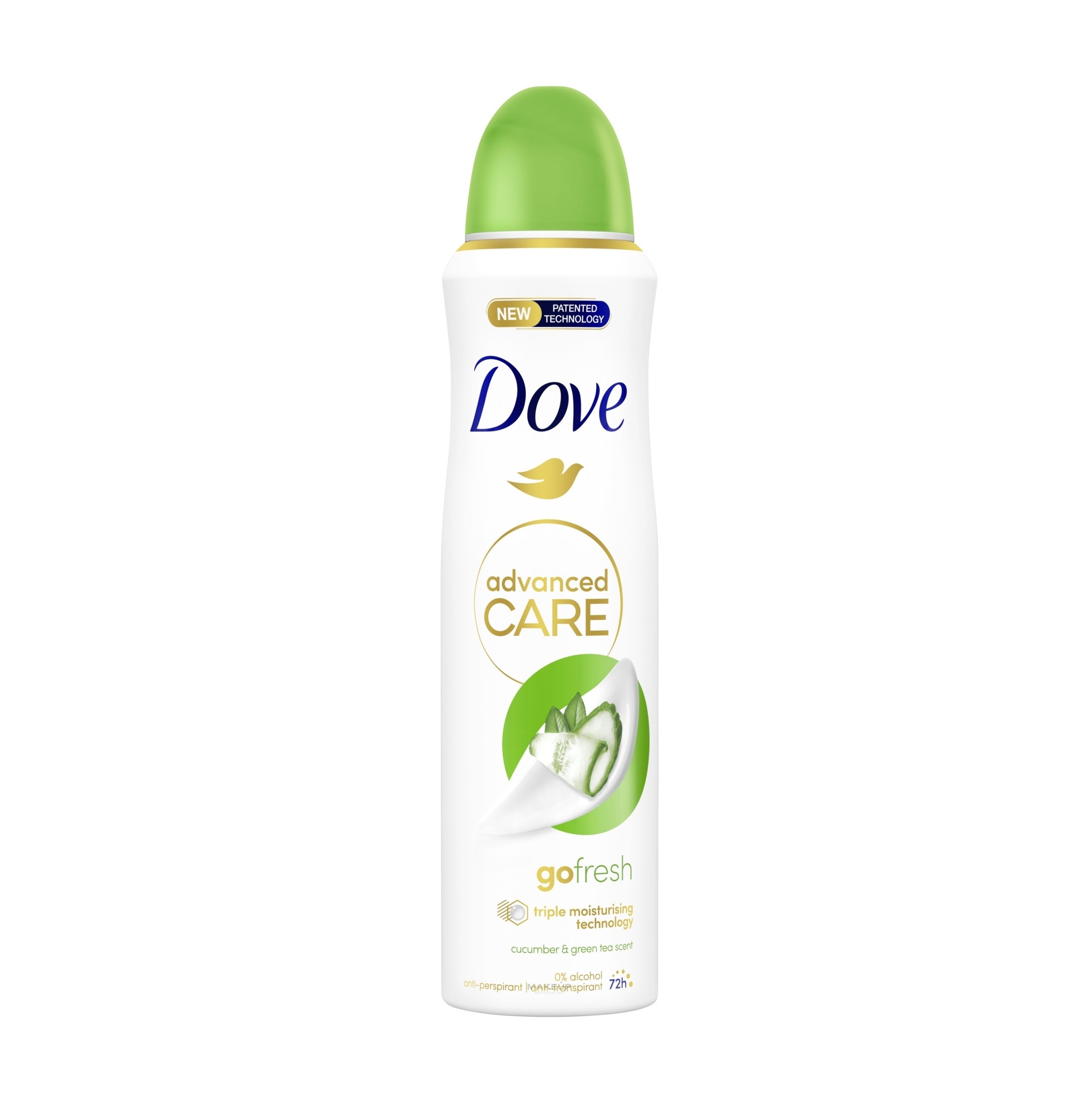 DOVE ADVANCED CARE Go Fresh Cucumber & Green Tea Deodorant دوڤ مانع للتعرق