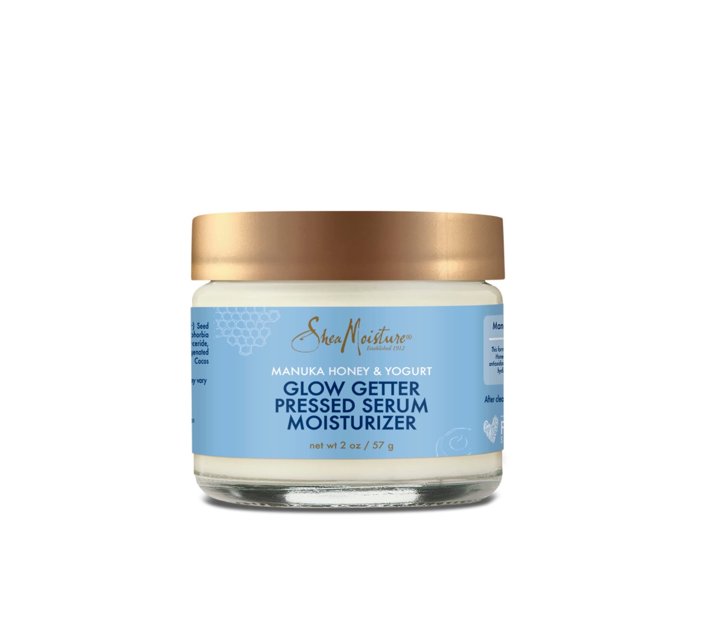 SHEA MOISTURE Manuka Honey & Yogurt Glow Getter Pressed Serum Moisturizer 57g  سيروم مرطب للبشرة من شيا مويستر