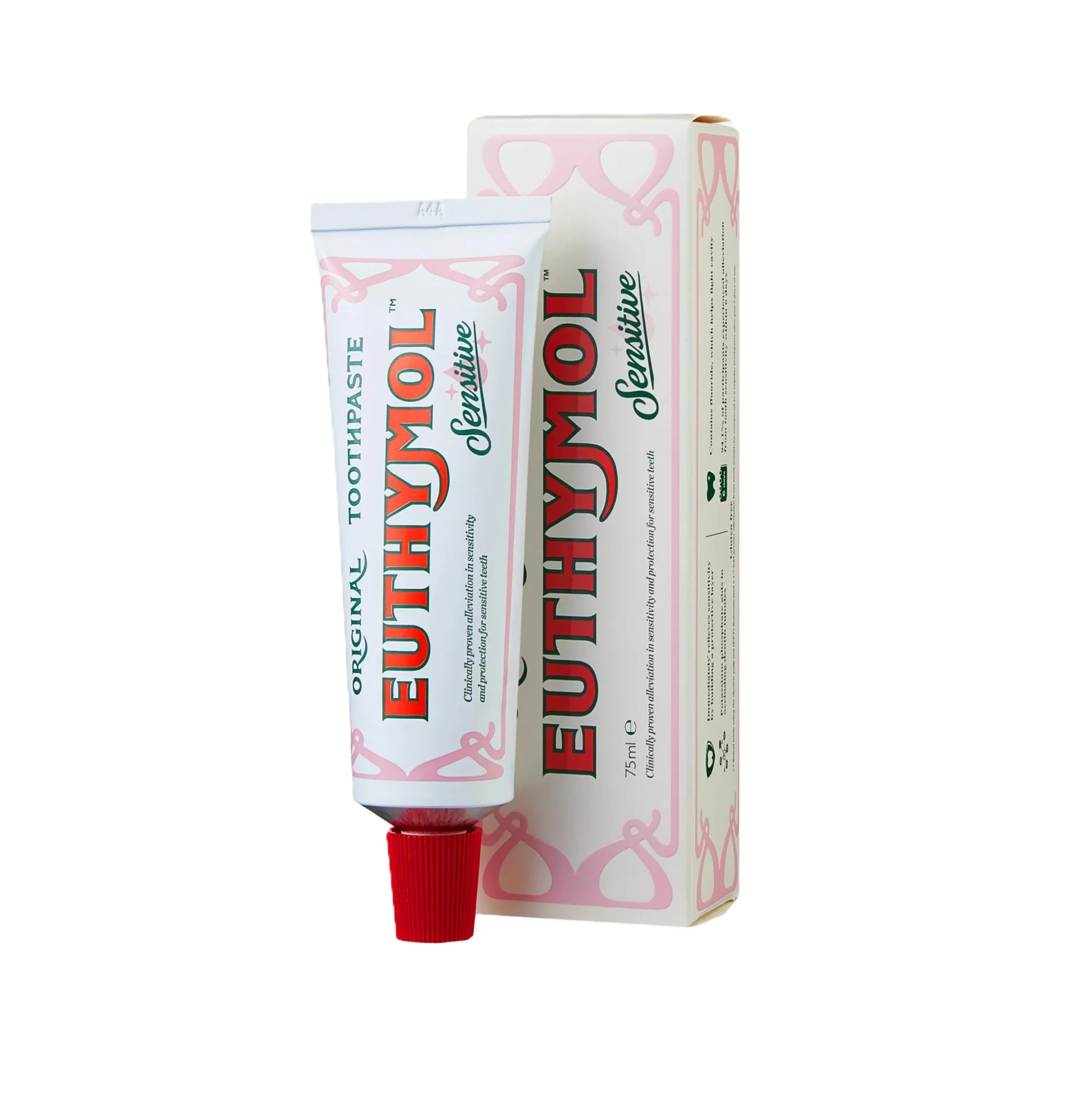 EUTHYMOL ORIGINAL TOOTHPASTE 75ML - WHITENING  معجون اسنان اوريجنال ايثيمول