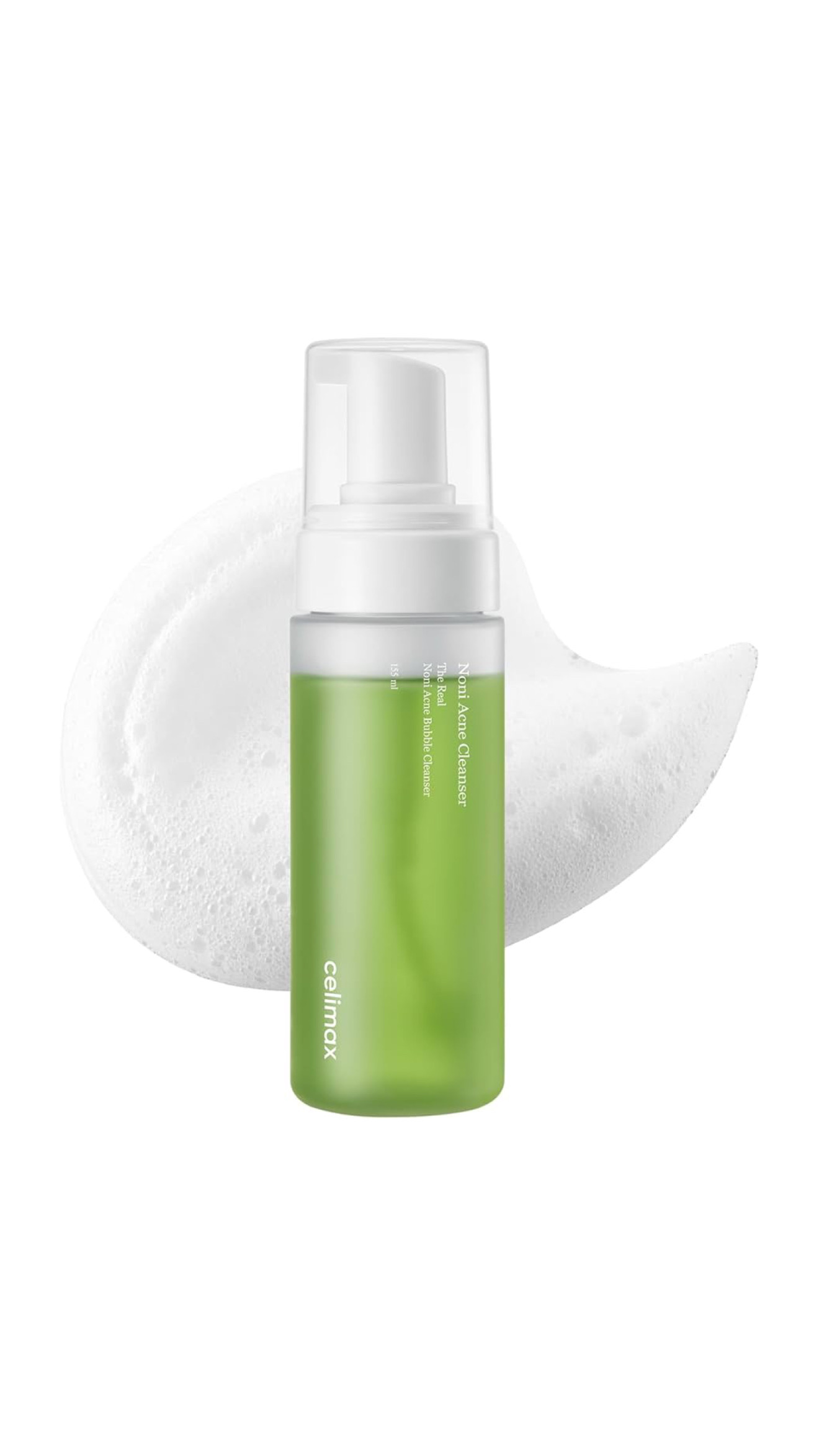 CELIMAX The Real Noni Acne Bubble Cleanser 155ml غسول رغوي مضاد للحبوب