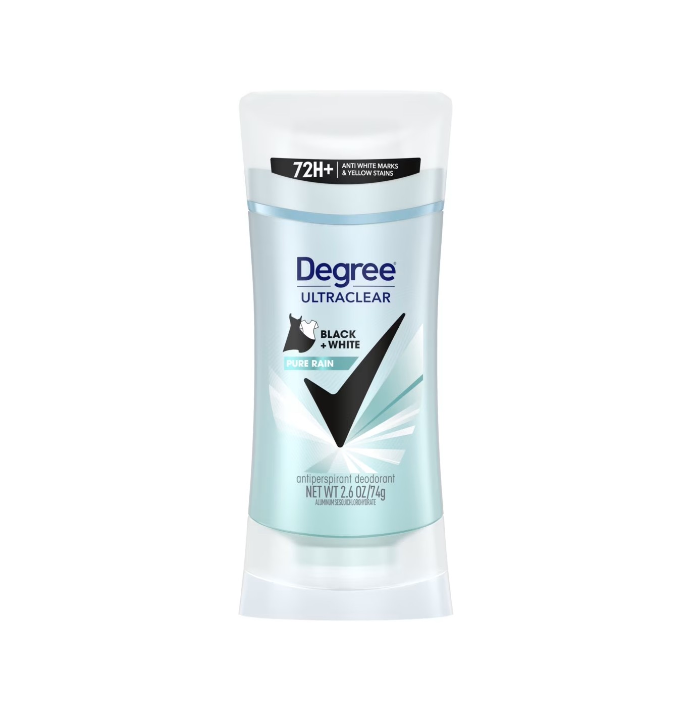 DEGREE UltraClear Antiperspirant Deodorant Black+White Pure Rain  مزيل تعرق  للنساء من دكري