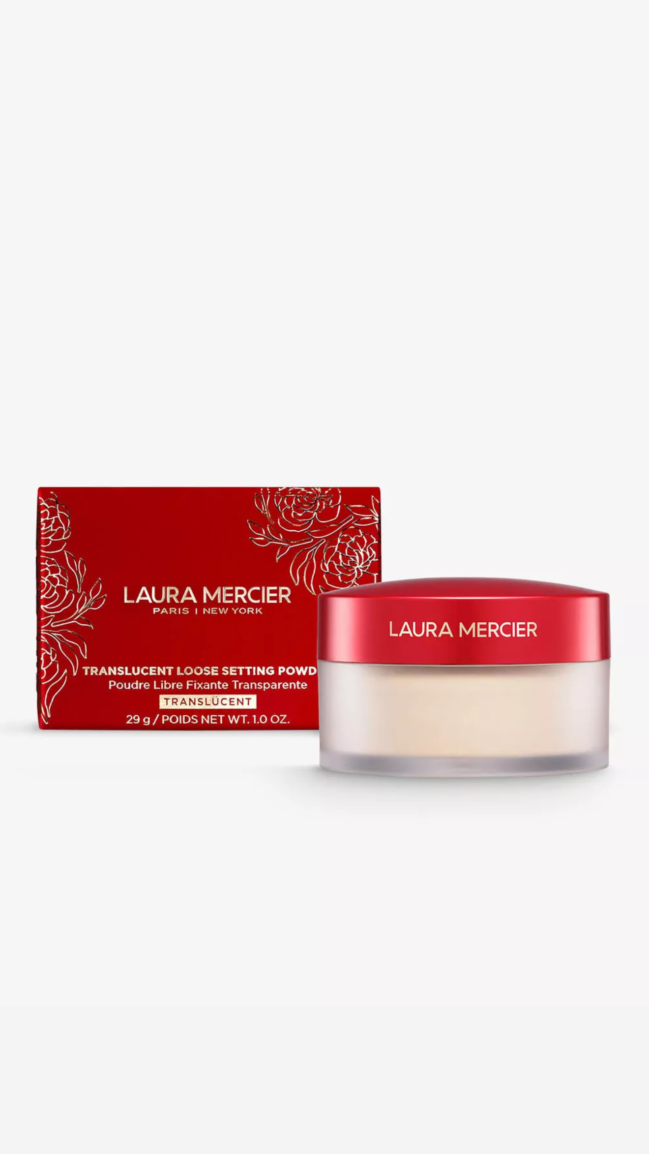 LAURA MERCIER Limited Edition Translucent Loose Setting Powder  لورا ميرسييه بودرة تثبيت مكياج شفافة سائبة