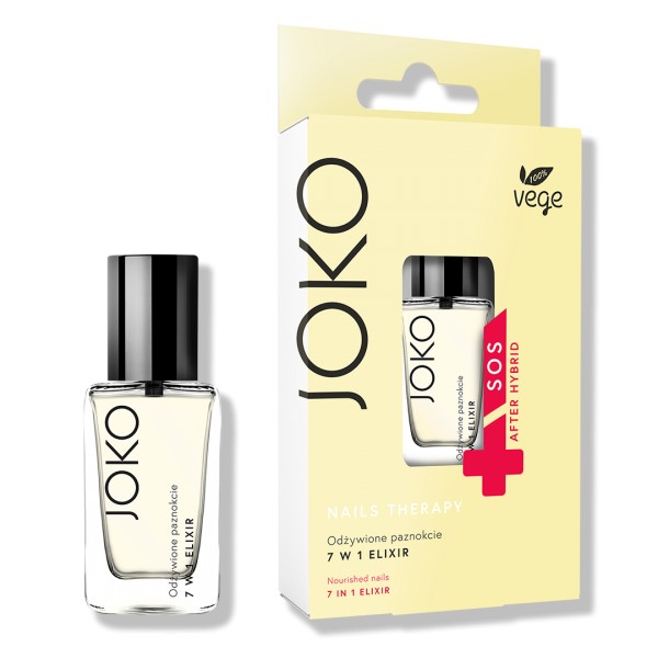 JOKO NAIL THERAPY  7 in 1 elixir 11ml  جوكو بلسم بفيتامين D,E, للاضافر