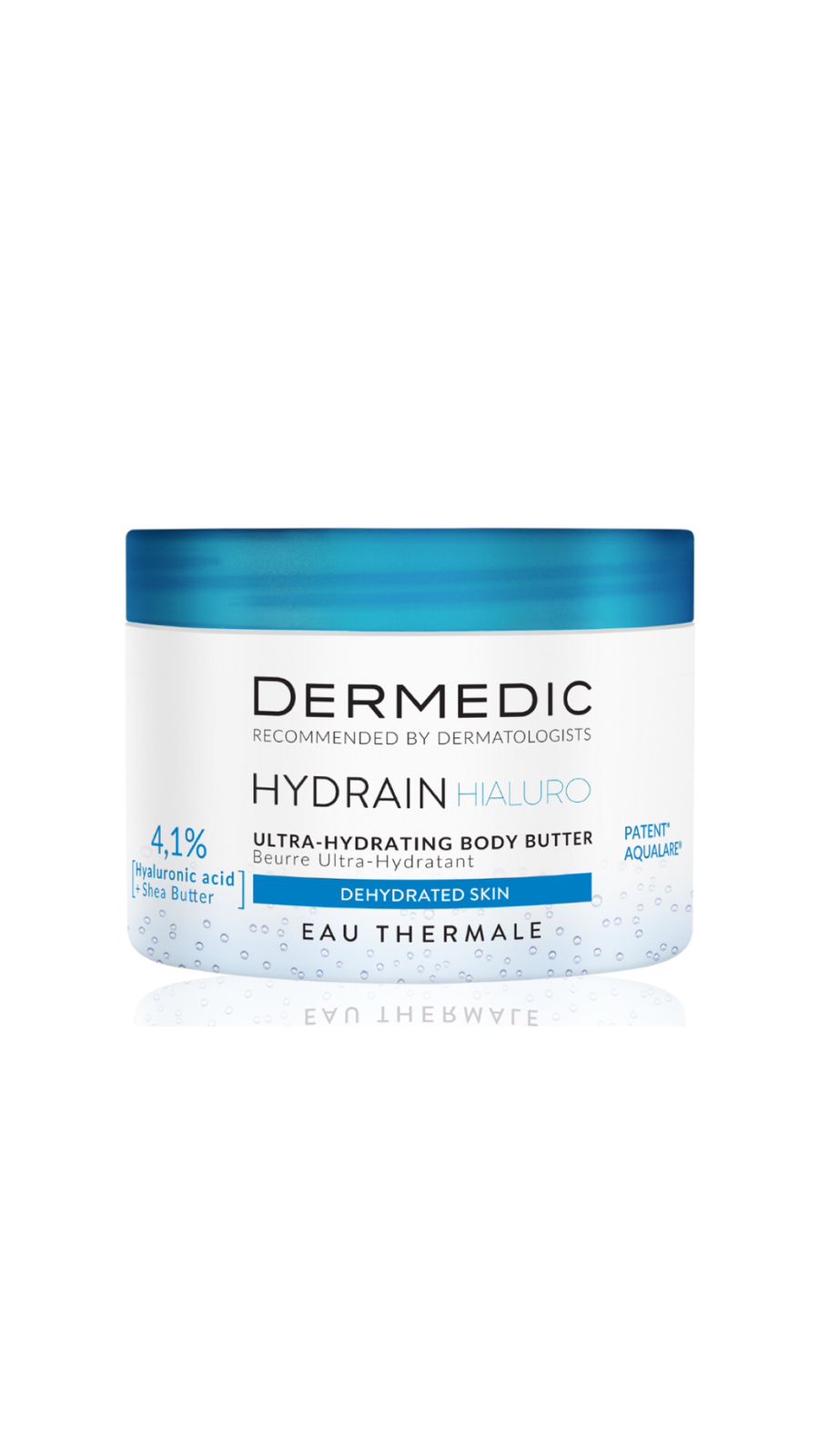 DERMEDIC HYDRAIN HIALURO ULTRA-HYDRATING BODY BUTTER BEURRE ULTRA-HYDRATANT ديرميدك زبدة مرطبة للجسم