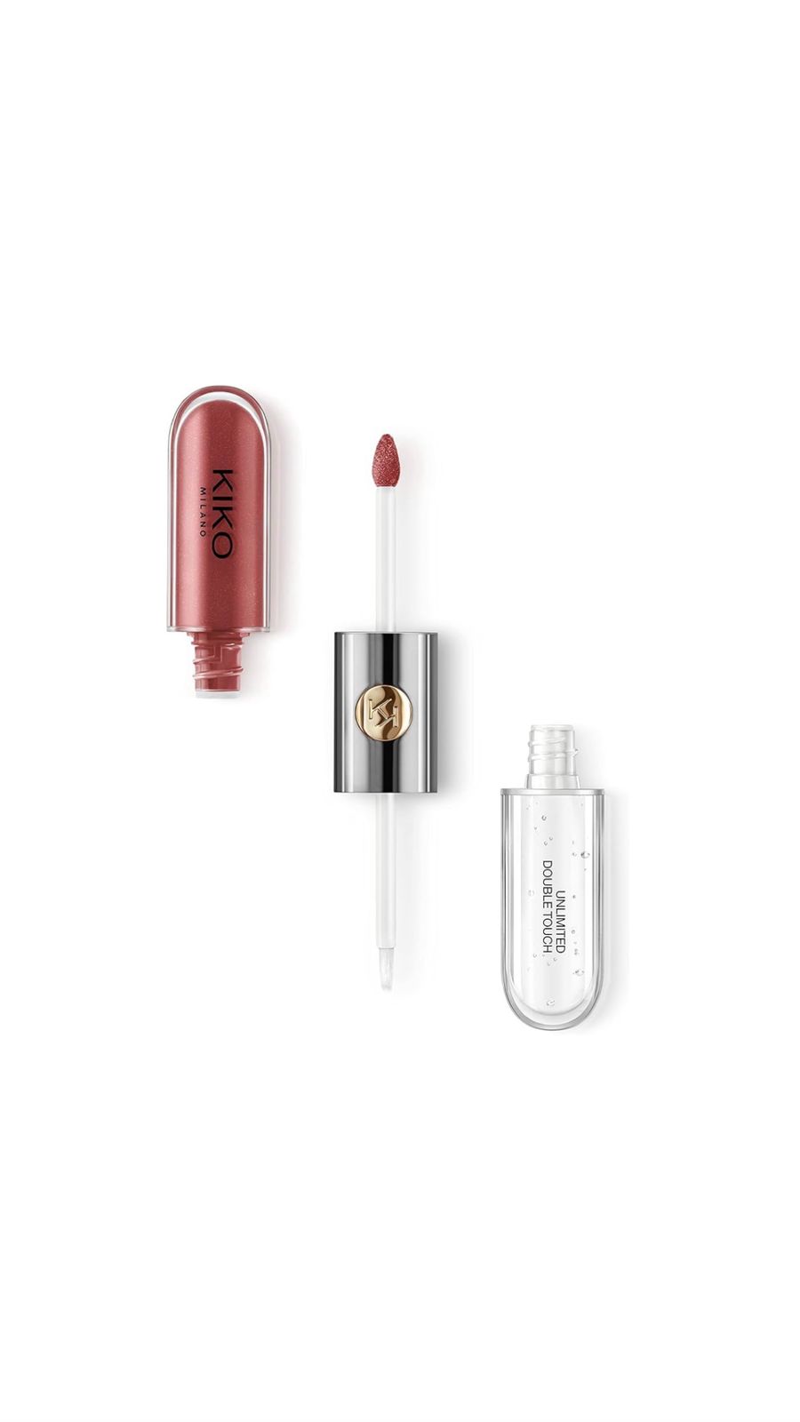 KIKO MILANO Unlimited Double Touch Liquid lipstick احمر شفاه بجانبين مات وگلوس من كيكو ميلانو