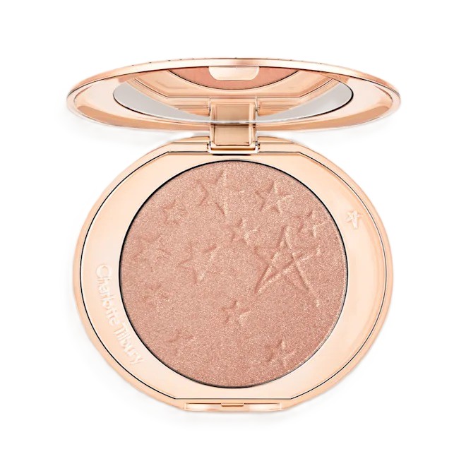 CHARLOTTE TILBURY Glow Glide Face Architect Highlighter - PILLOW TALK GLOW  شارلوت تيلبوري هايلايتر جلو جلايد فيس آركيتيكت