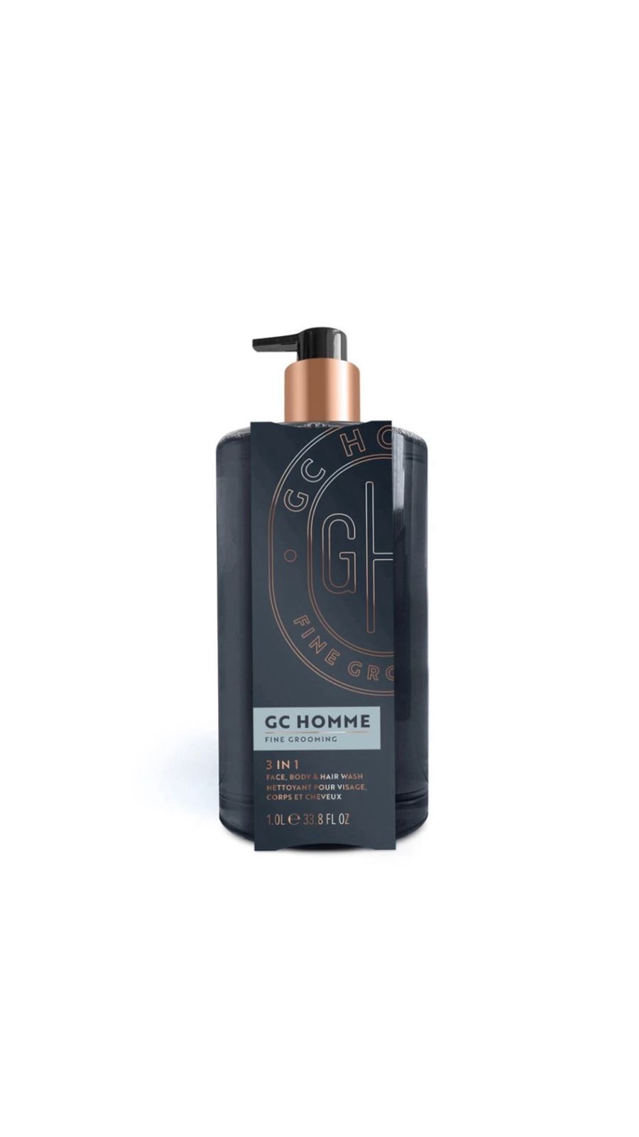 GRACE COLE HOMME 3in1 Face,Body &Hair Wash جل متعدد الاستخدامات من گريس گول