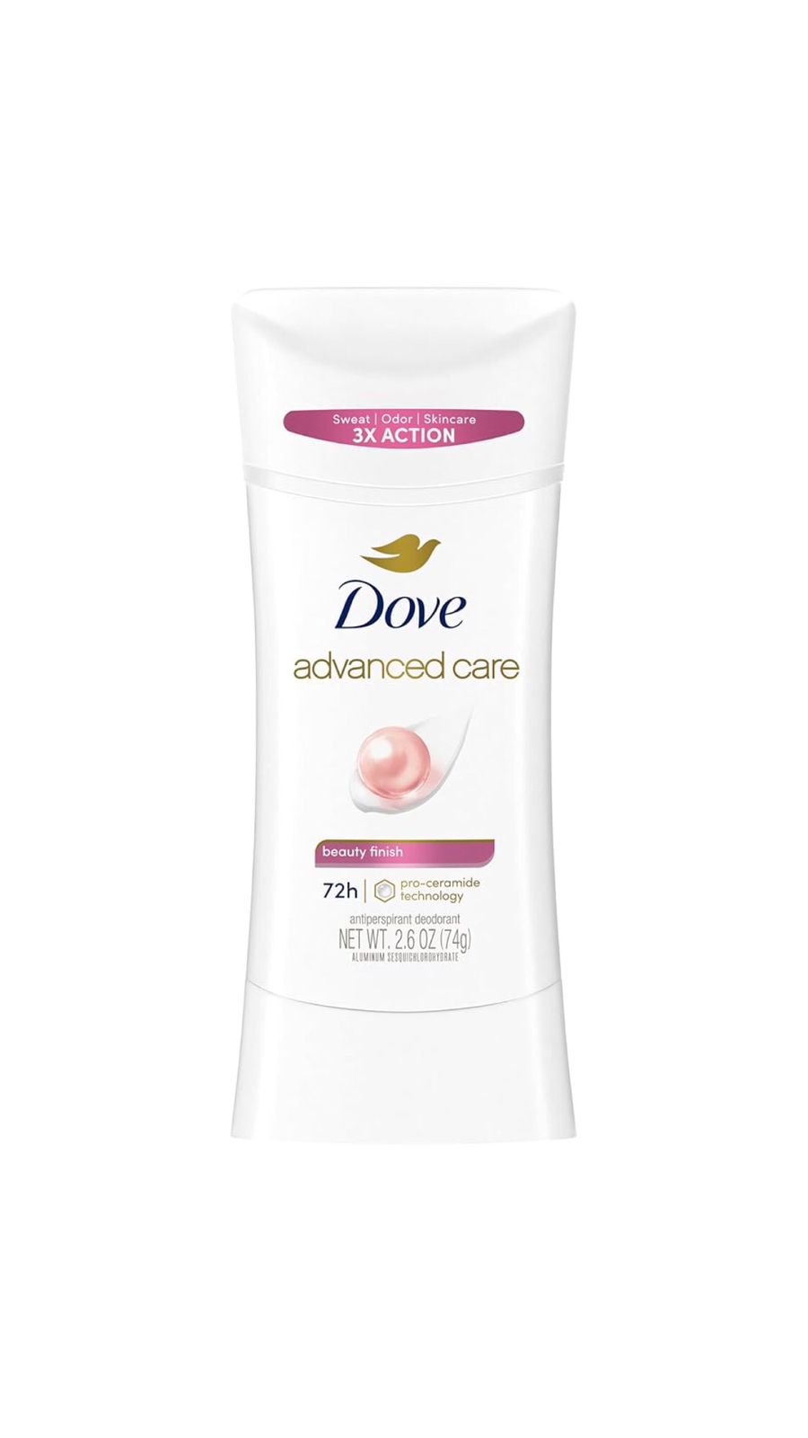 DOVE ADVANCED CARE BEAUTY FINISH ANTIPERSPIRANT DEODORANT دوڤ مانع تعرق
