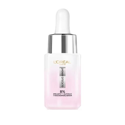 LOREAL PARIS Glycolic Bright Anti-Dark Spot Serum 8% 15ml سيروم لتفتيح البشرة ومكافحة البقع الداكنة من لوريال باريس