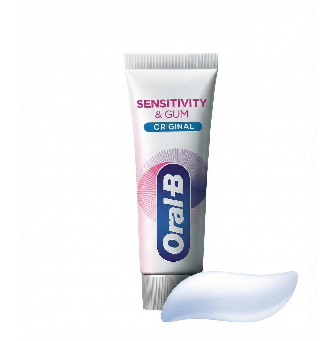 ORAL-B Sensitivity and Gum Original Toothpaste, 75ml معجون اسنان للحساسية واللثة من اورال بي