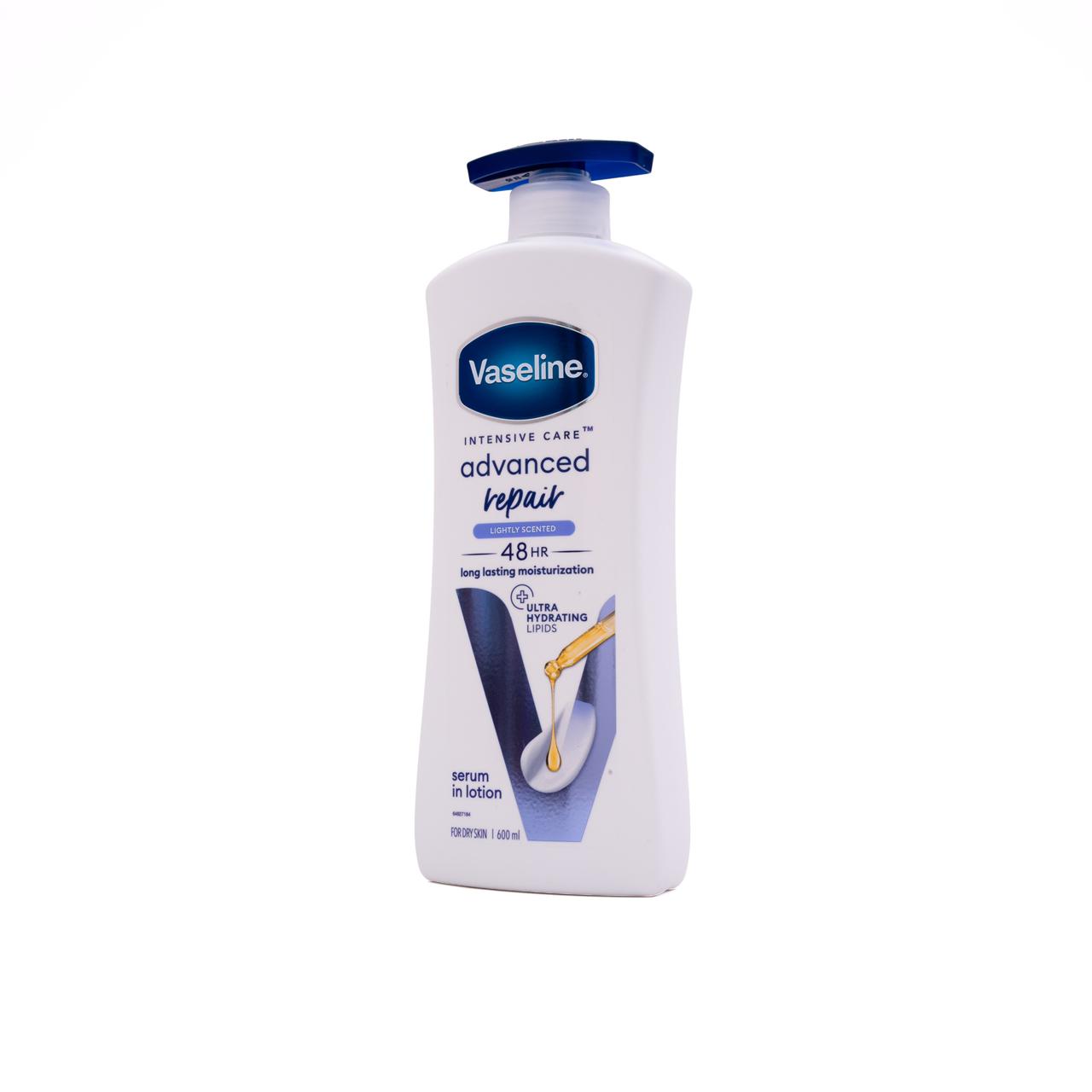 VASELINE INTENSIVE CARE ADVANCED REPAIR LIGHTLY SCENTED LOTION ڤازلين لوشن مرطب للجسم