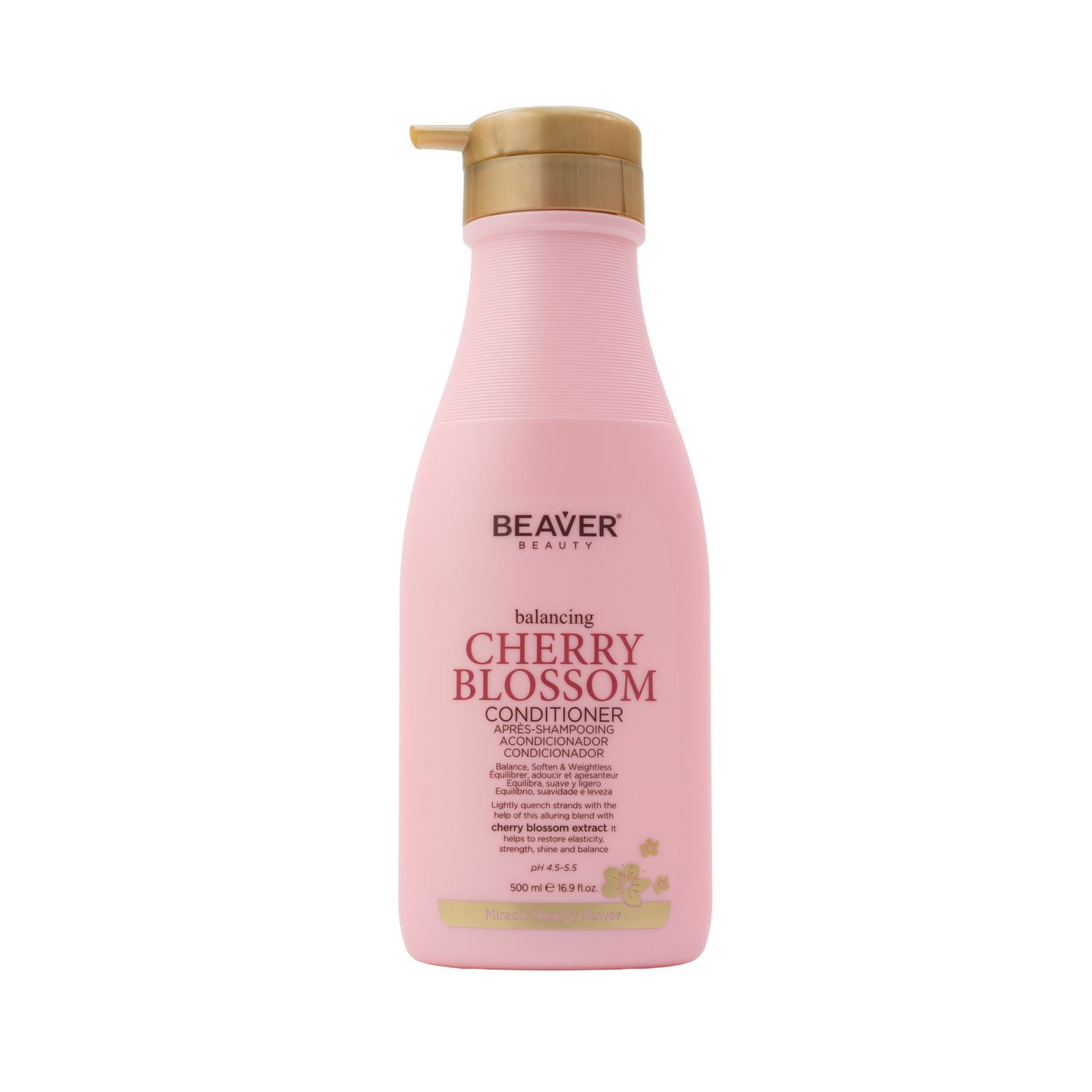 BEAVER Cherry Blossom conditioner 500ml  بيفر بلسم برائحة زهر الكرز