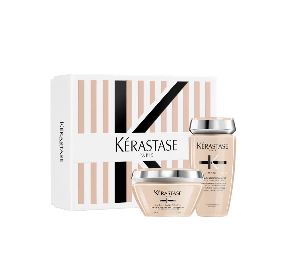KERASTASE CURL MASQUE SPRING 25 SET  مجموعة العناية بالشعر الكيرلي