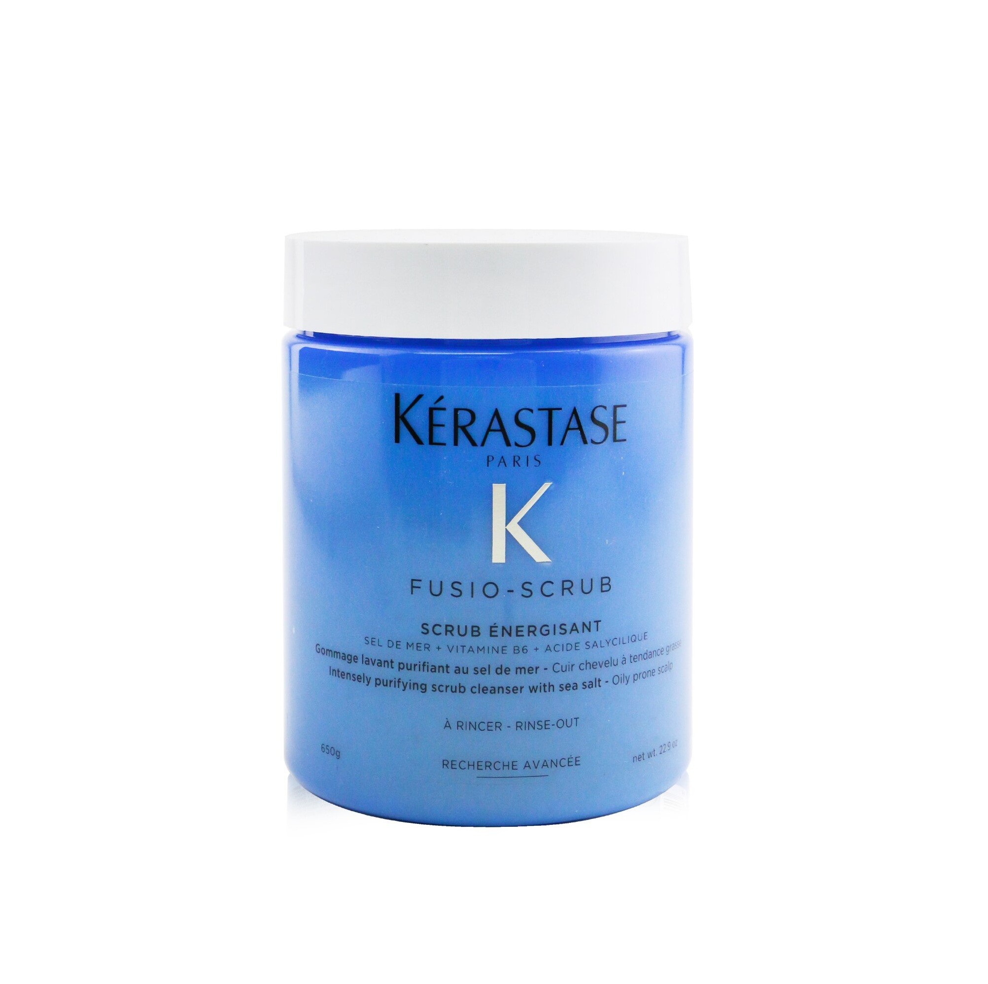 KERASTASE Fusio Purifying Scalp Scrub For Oily Hair & Scalp 250ml  مقشر منقي لفروة الرأس للشعر الدهني