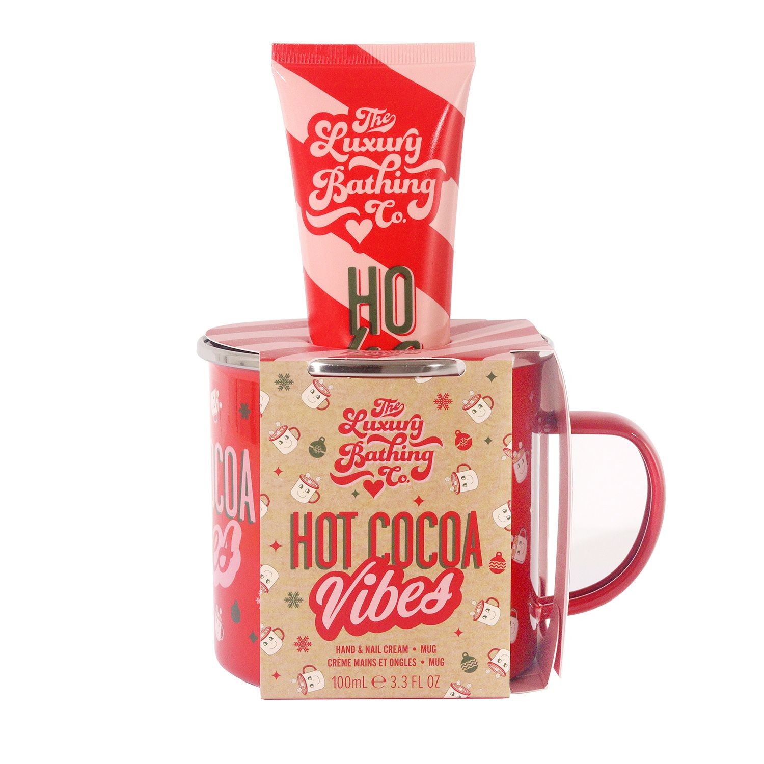THE LUXURY BATHING Hot Cocoa Vibes Gift Set 100ml مجموعة العناية باليدين من ذا لكجري باثنك
