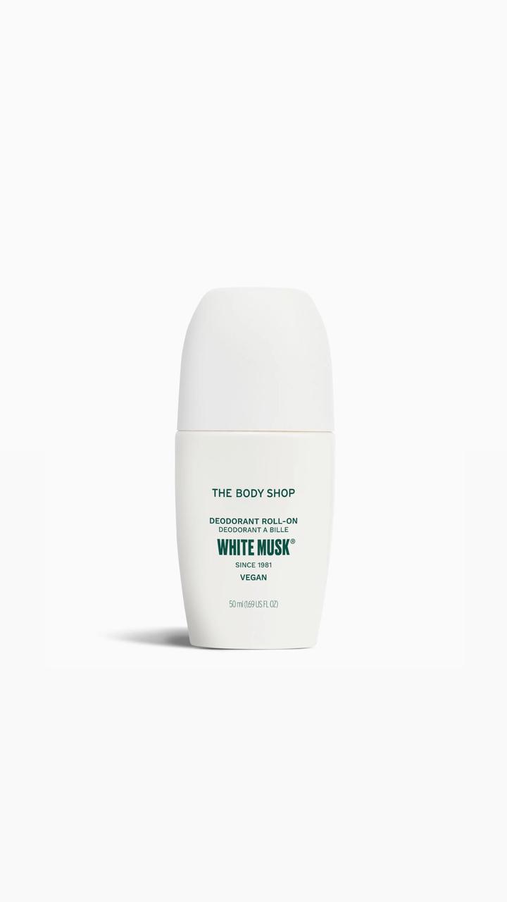 THE BODY SHOP White Musk Deodorant Roll-On 50ml مزيل التعرق وايت مسك من ذا بودي شوب