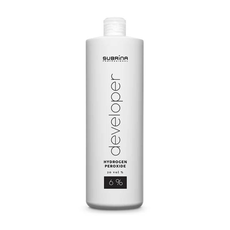 SUBRINA PROFESSIONAL HYDROGEN PEROXIDE 6% 1000ml سوبرينا بروفيشينال أوكسجين للشعر