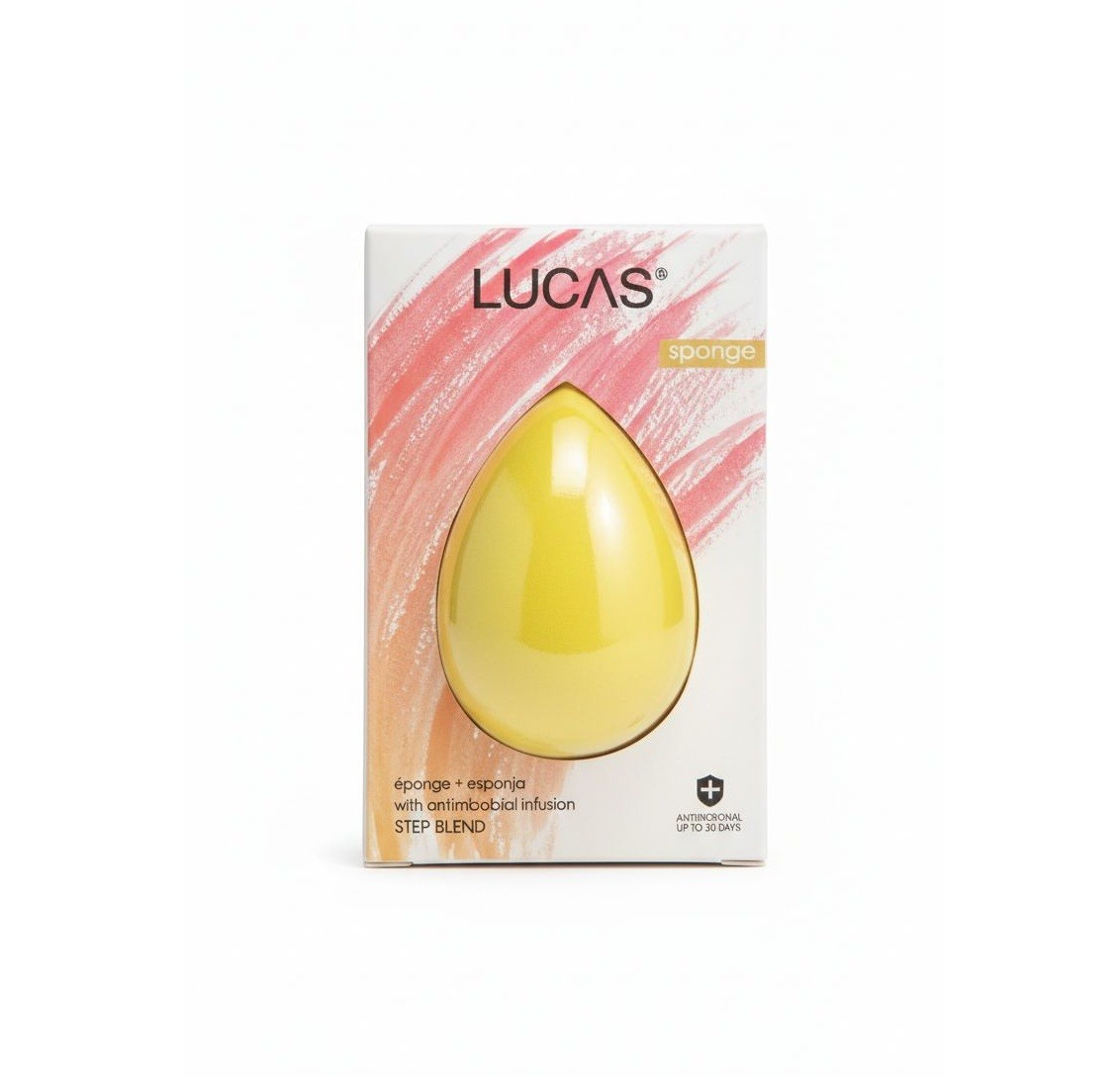LUCAS BY BARAA Antimicrobial Sponge لوكاس اسفنجة تطبيق المكياج