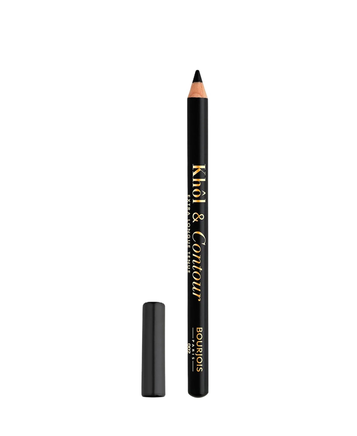 BOURJOIS Khol & Contour Extra Long Wear - 002 ULTRA BLACK  بورجوا قلم كونتور و كُحل