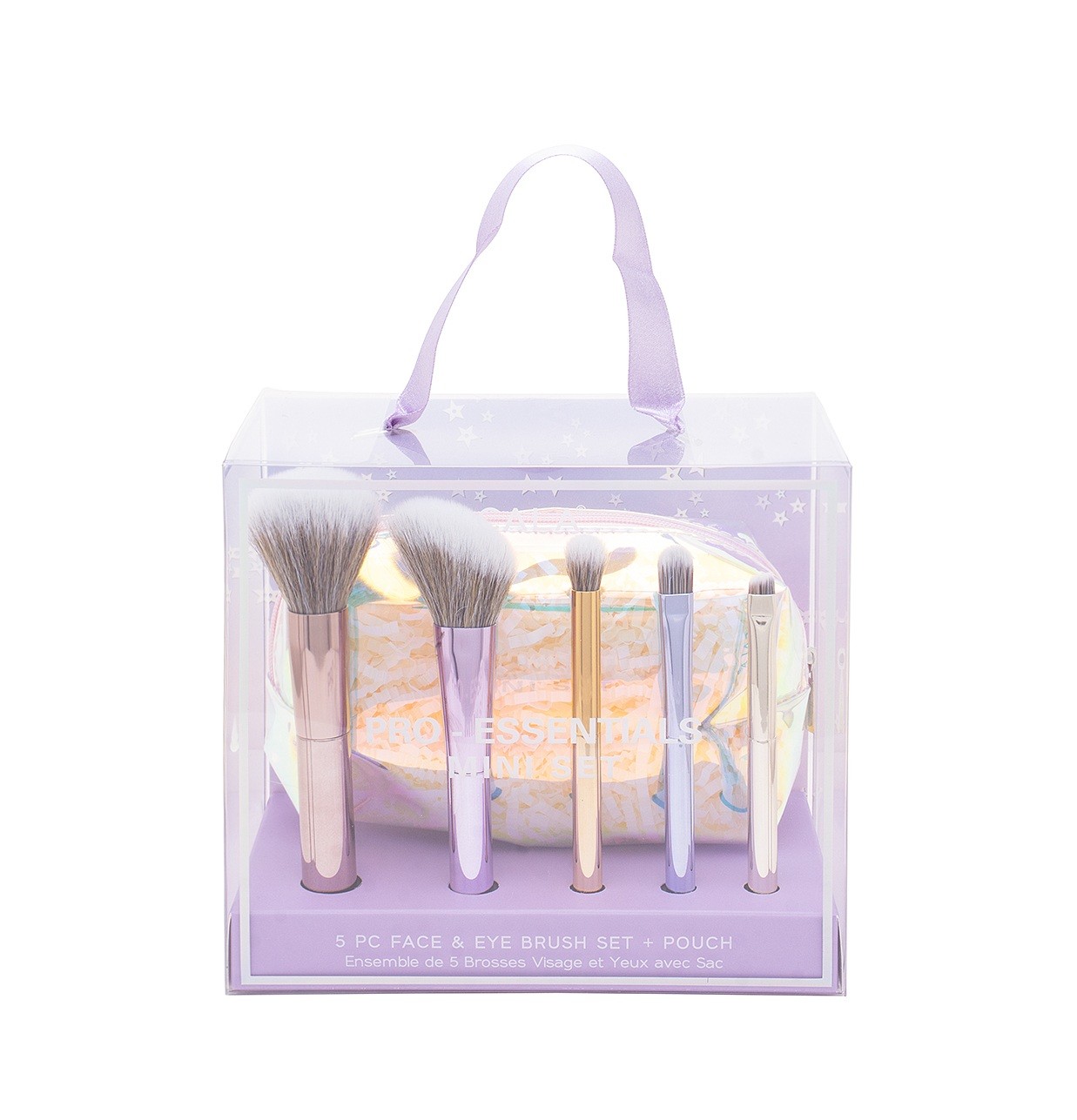 CALA PRO - ESSENTIALS Face & Eye brush MINI SET 5pcs  كالا مجموعة فرش للوجه والعينين