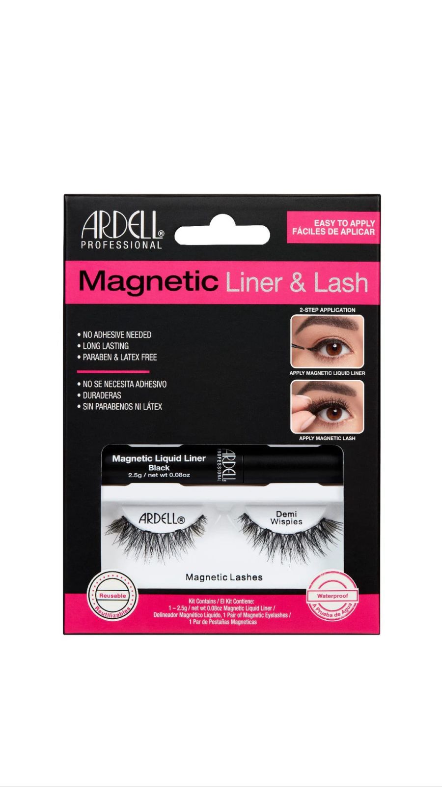 ARDELL MAGNETIC LINER & LASH DEMI WISPIES أرديل رموش اصطناعية