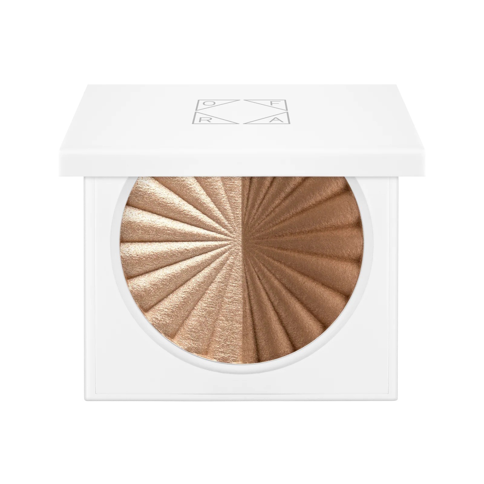OFRA Bronzer & Highlighter Duo - Hot Cocoa  أوفرا ثنائي برونزر واضاءة وجه