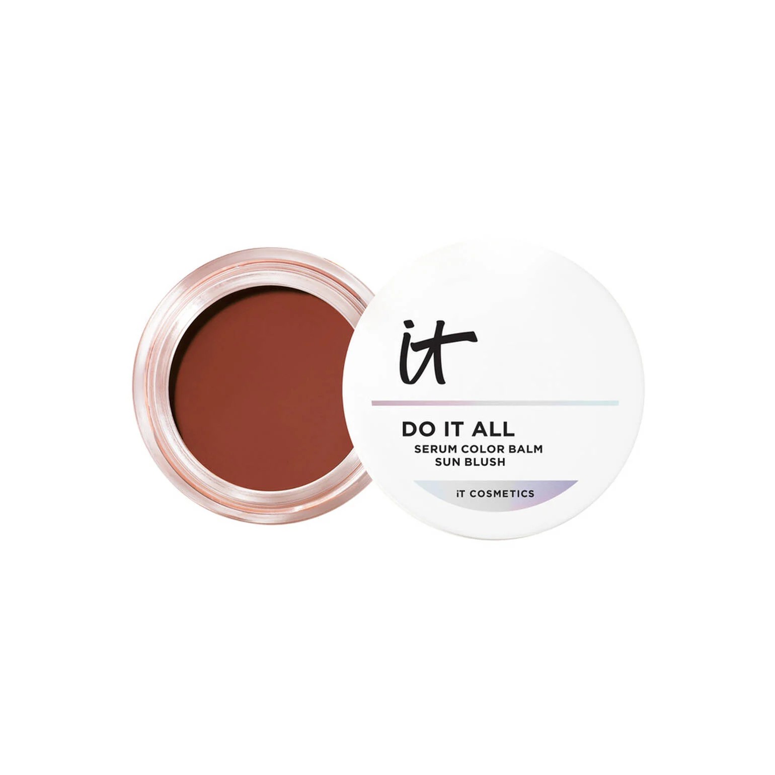 IT COSMETICS DO IT ALL SERUM COLOR BALM SUN CREAM BLUSH -  60 ROSE BURGUNDY آت كوزمتك أحمر خدود كريمي