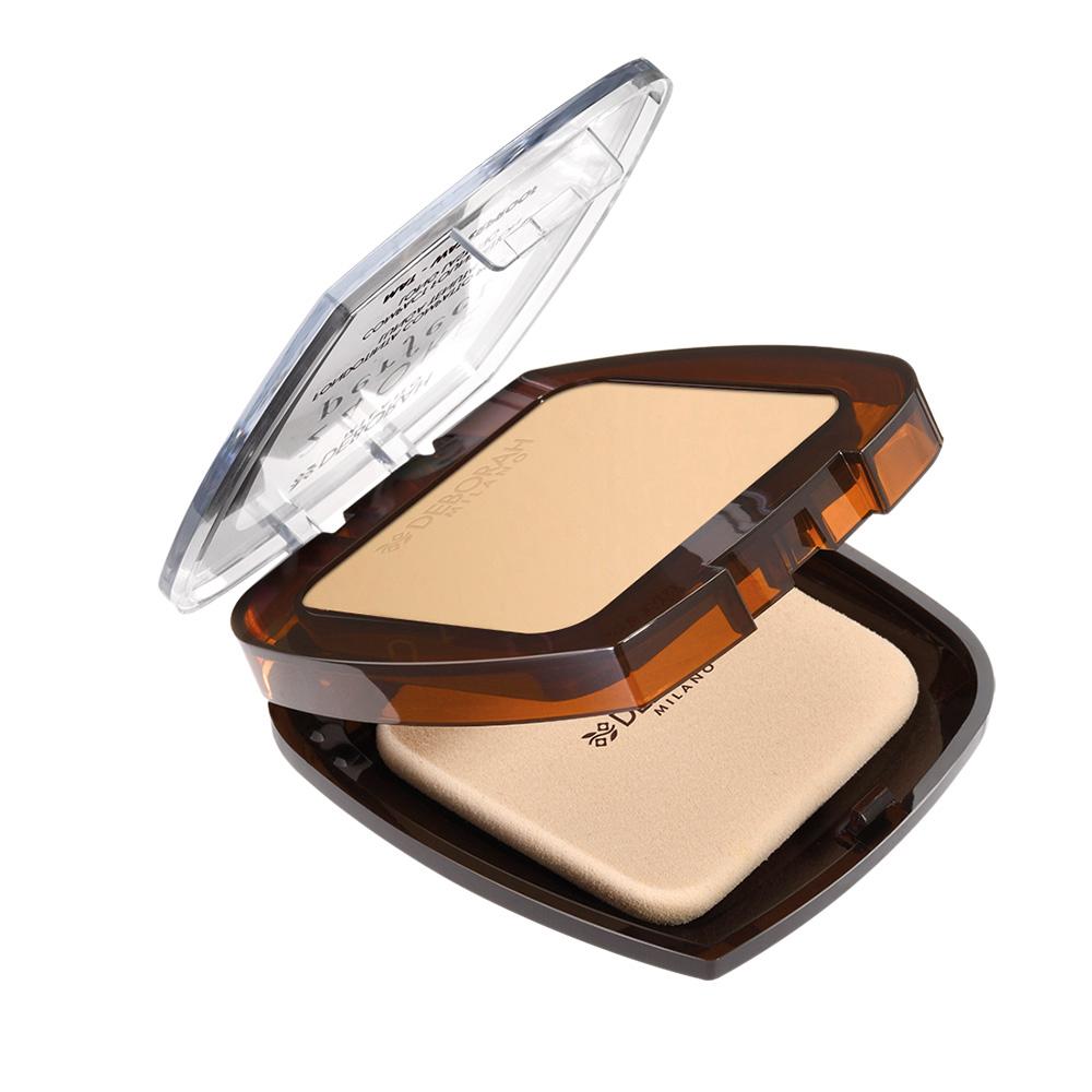 DEBORAH MILANO 24ORE PERFECT COMPACT FOUNDATION ديبورا كريم اساس مضغوط للبشرة