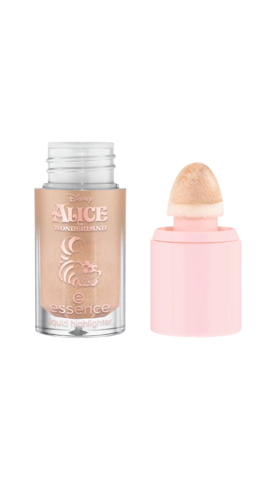 ESSENCE DISNEY ALICE IN WONDERLAND LIQUID HIGHLIGHTER - 01 Grin & Glow أسينس هايلايتر وجه