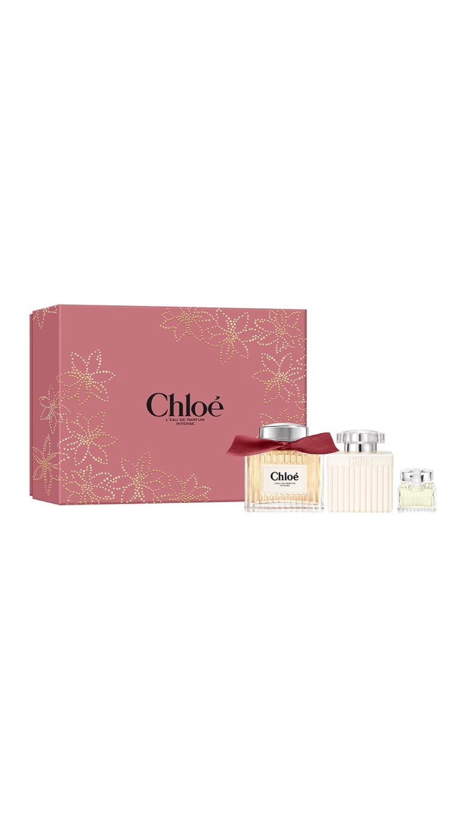 CHLOÉ L'EAU DE PARFUM INTENSE GIFT SET (100ml,100ml,5ml) گلوي مجموعة هدايا للنساء