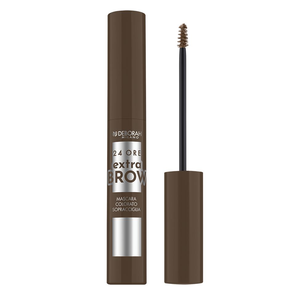 DEBORAH MILANO 24ORE EXTRA BROW MASCARA COLORATO SOPRACCIGLIA - 02 ديبورا ماسكارا لتثبيت وملئ الحواجب