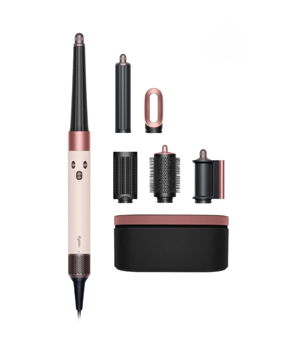 DYSON | Airwrap i.d. - Straight to Wavy Hair - Ceramic Pink دايسون جهاز تجعيد وتسريح الشعر بتقنية البلوتوث