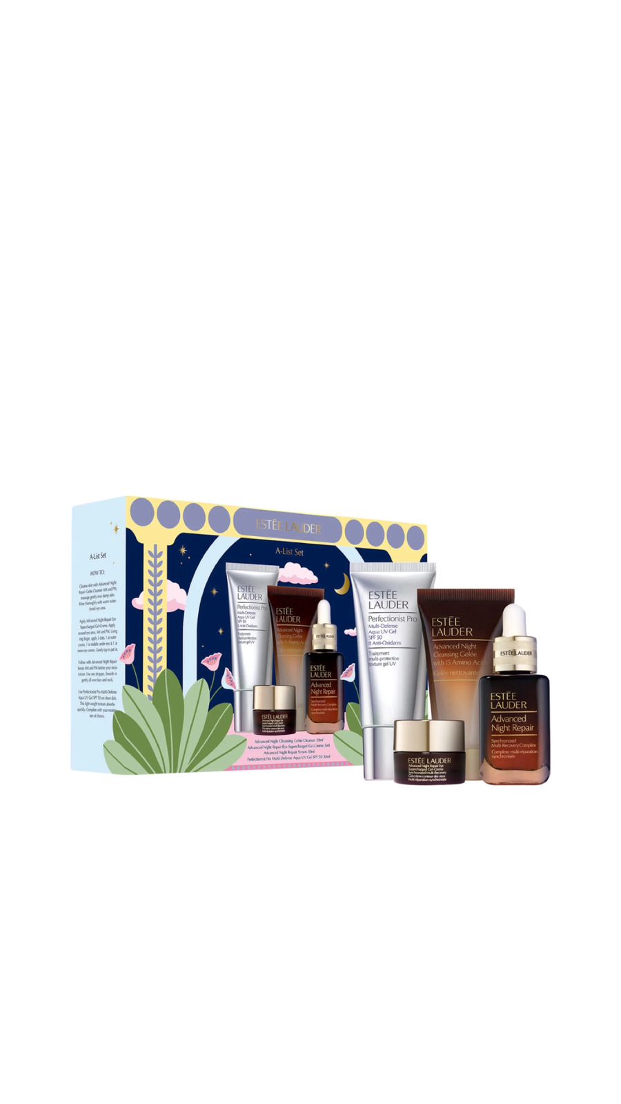 ESTÉE LAUDER A-LIST RAMADAN  SET (For All Skin Types) آستي لودر بگج رمضان للعناية بالبشرة