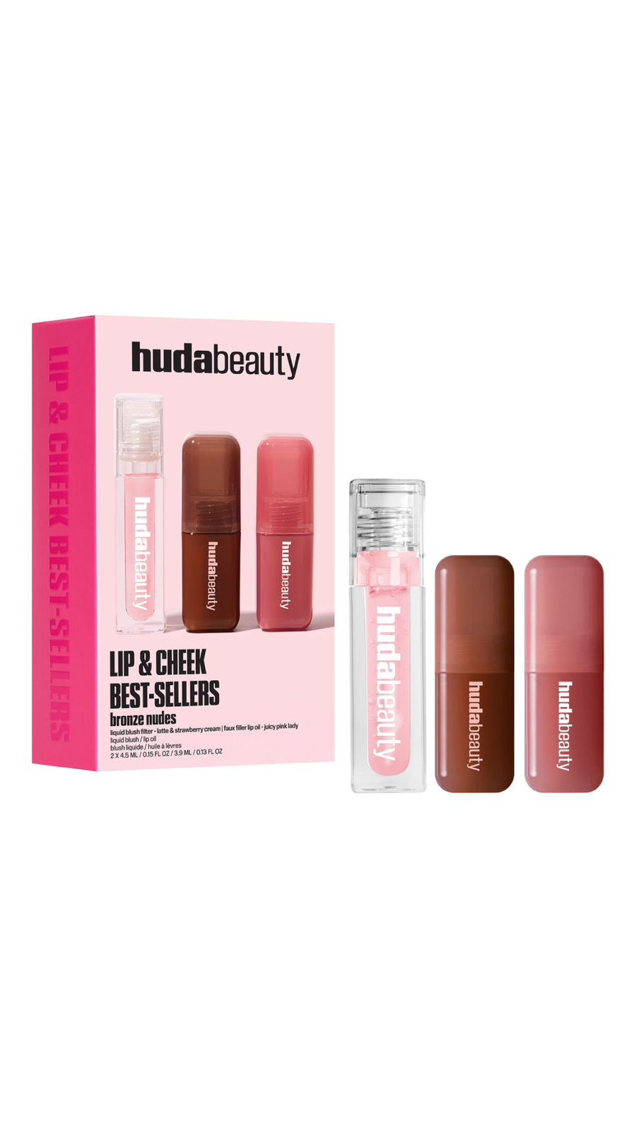 HUDA BEAUTY HABIBTI LIP AND CHEEK BEST SELLERS RAMADAN KIT هدى بيوتي بگج هدايا للنساء