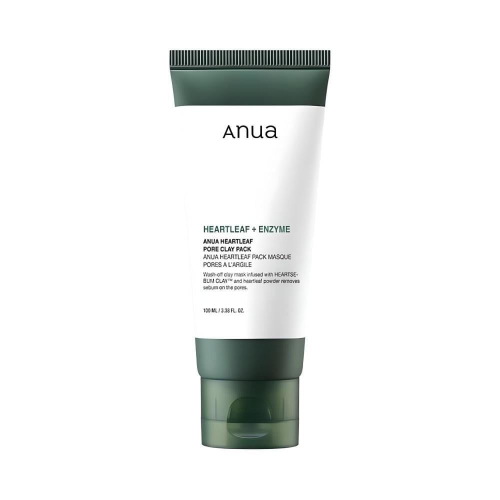 ANUA HEARTLEAF + ENZYME PORE CLAY PACK 100ml (For oily & Combination) أنوا قناع الطين للعناية بالبشرة