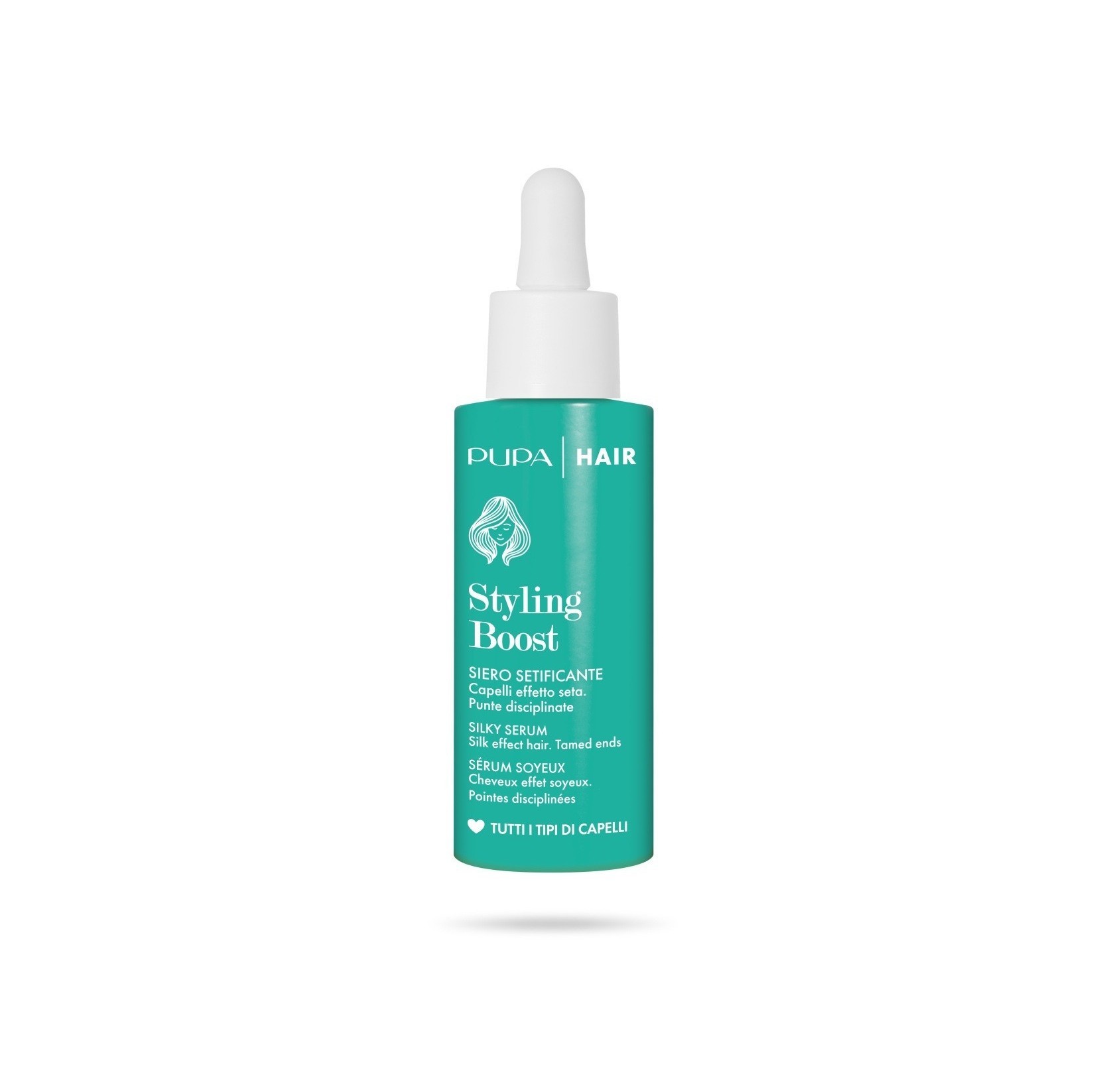 PUPA MILANO STYLING BOOST Silky HAIR Serum 30ml بوبا سيروم لتنعيم اطراف الشعر