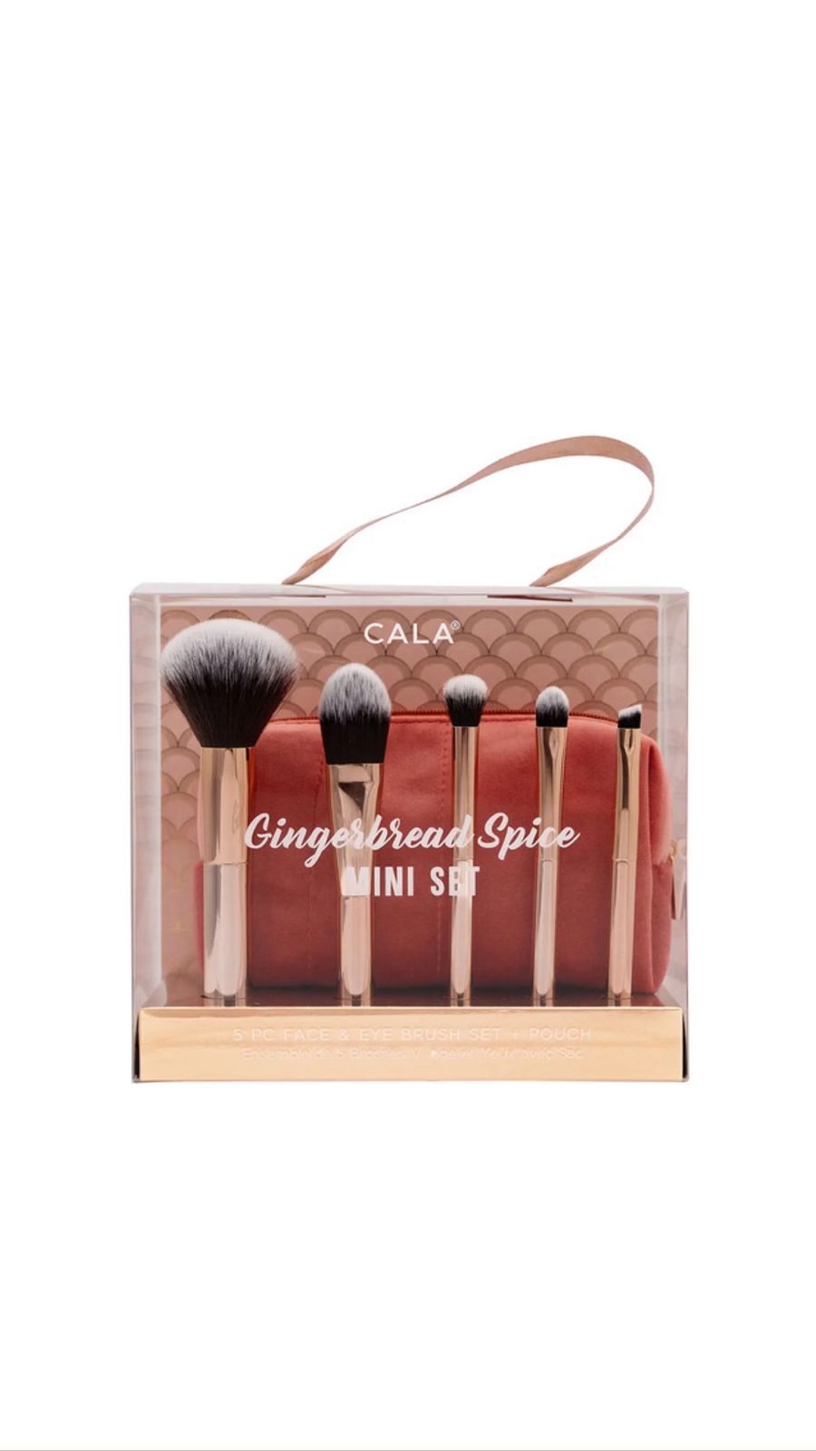 CALA Gingerbread Spice Mini Set كالا مجموعة فرش مكياج ميني